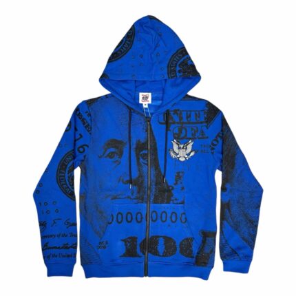 Nothing Personal x Asaali Zip Up – Royal Blue