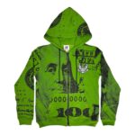 Nothing Personal x Asaali Zip Up – Green